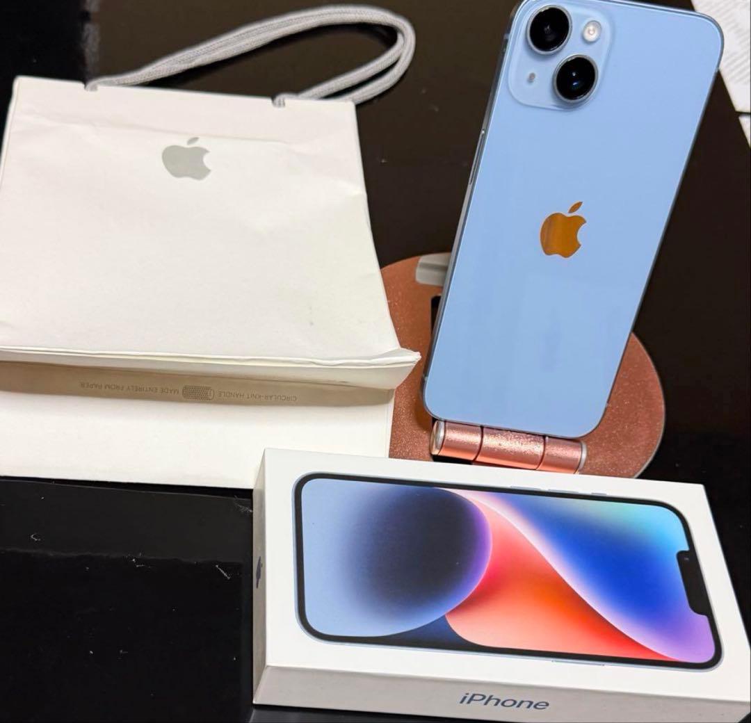 ル*)様 Apple iPhone 14 青色 本体 256 SIMフリー