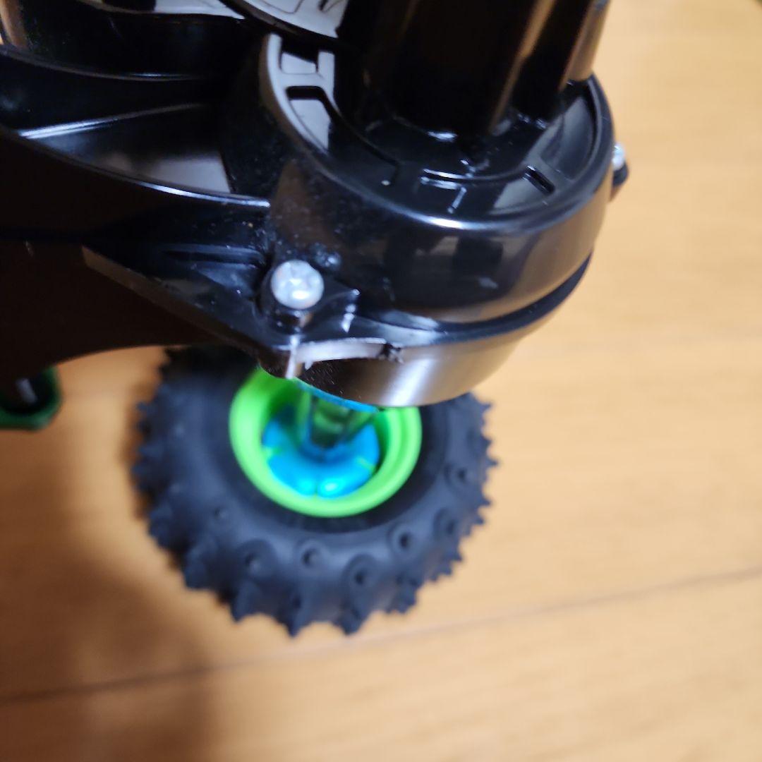 タミヤグラスホッパー MRCコンバージョン、アルミシャーシ&バンパー