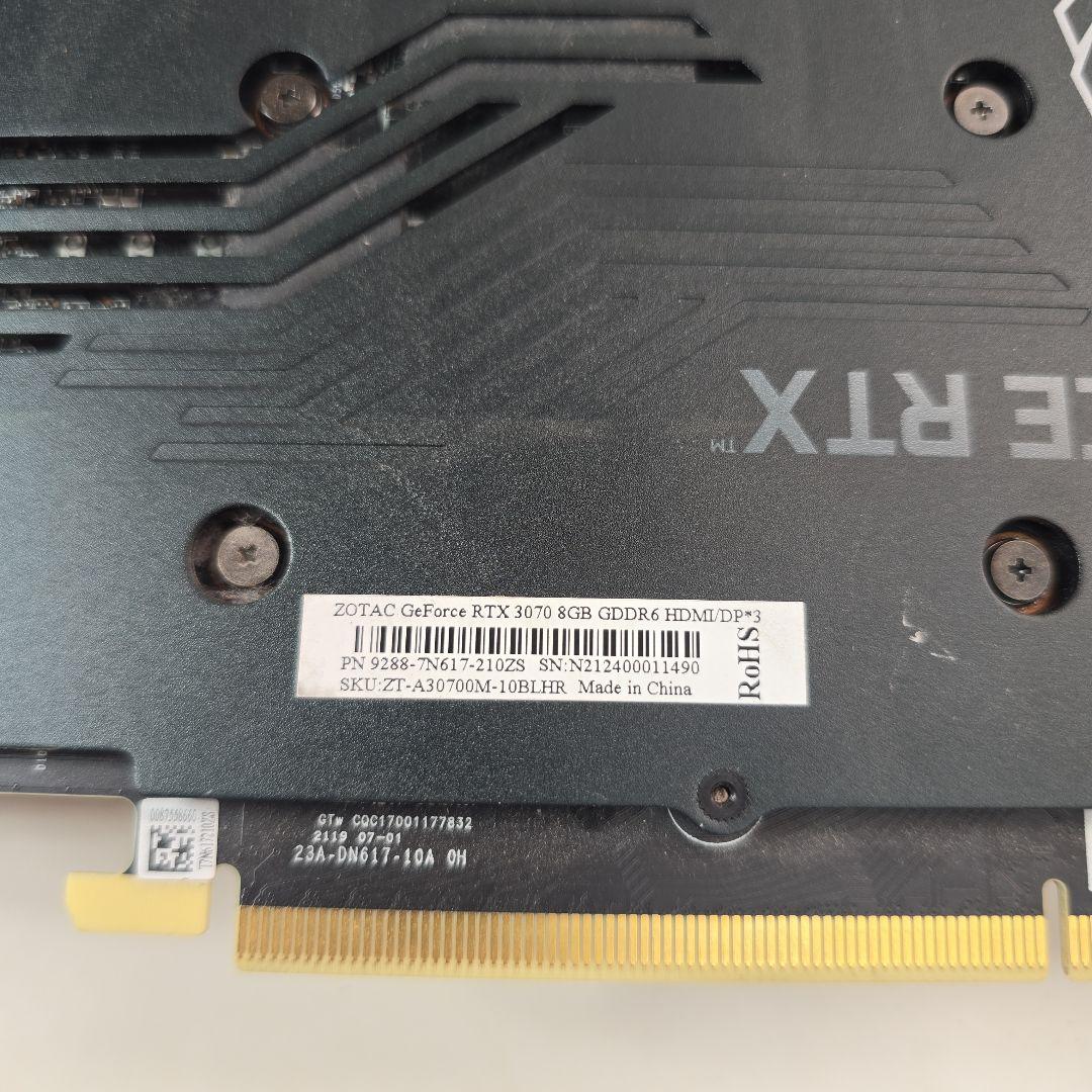 グラフィックボード・グラボ・ビデオカード rtx 3070 8GB DDR6