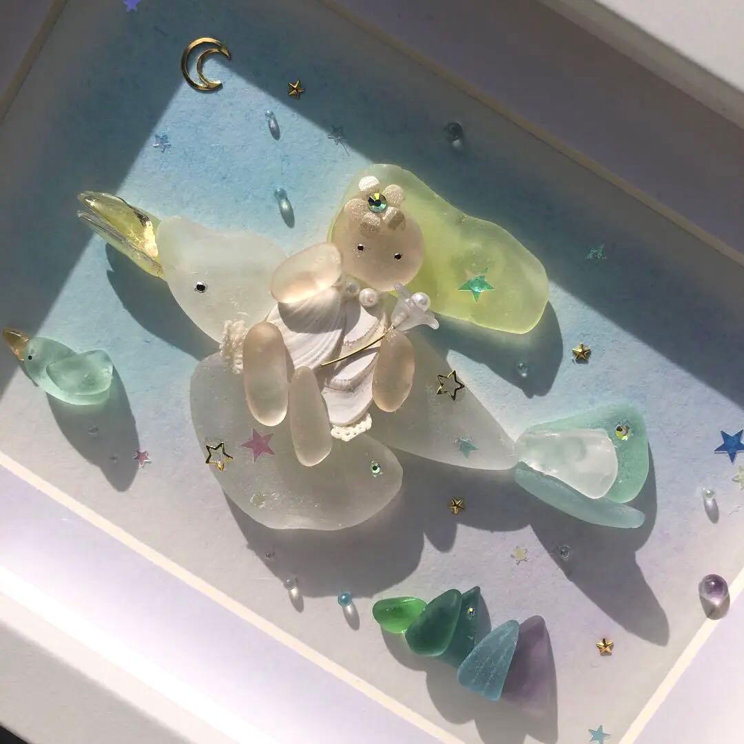 シーグラスアート ⭐️ ヒーリング 大冒険 ニルスのふしぎな旅 渡り鳥