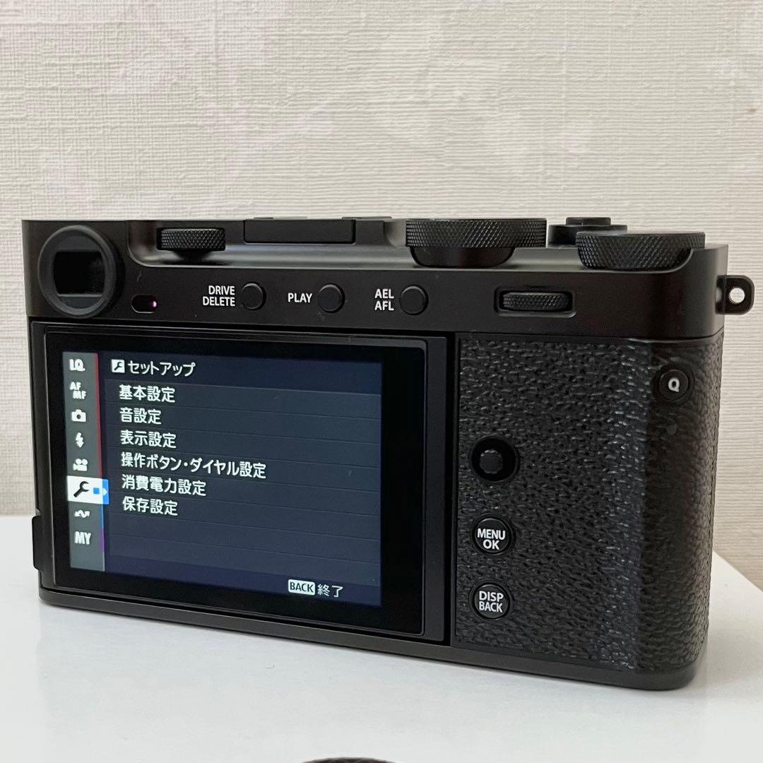 ボディのみ FUJIFILM X-E5 ブラック 付属品あり2000ショット未満
