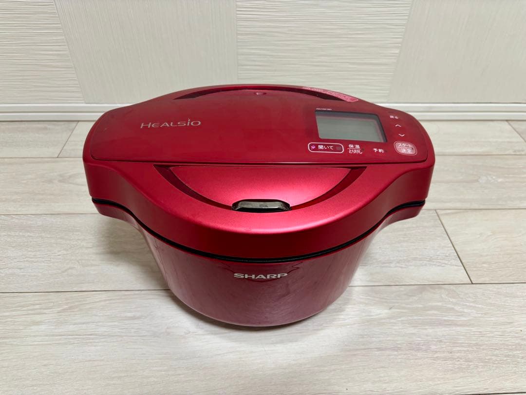 SHARP ヘルシオ ホットクック KN-HW16D レッド【動作確認済】