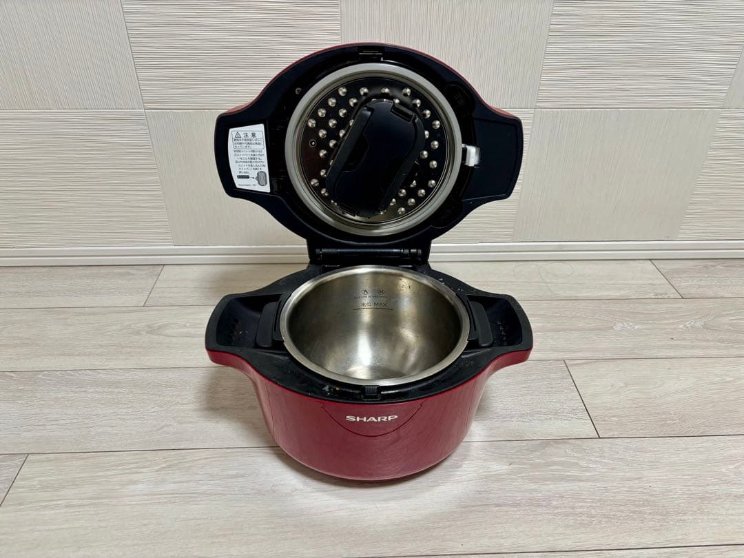 SHARP ヘルシオ ホットクック KN-HW16D レッド【動作確認済】