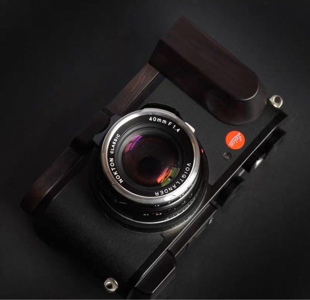 新品 LEICA ライカ CL用 ハンドグリップ（黒檀/エボニー)