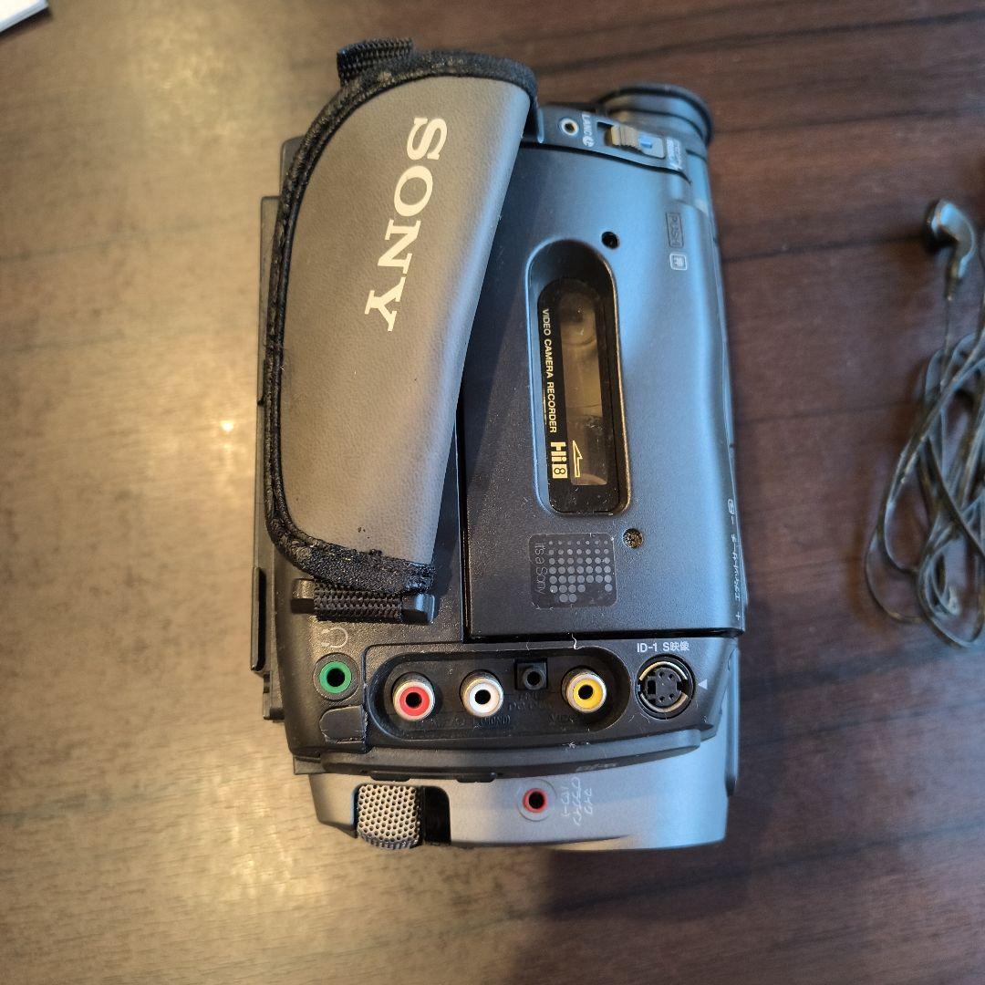 ジャンク品 SONY Hi8ビデオカメラ リモコン・バッテリー付き