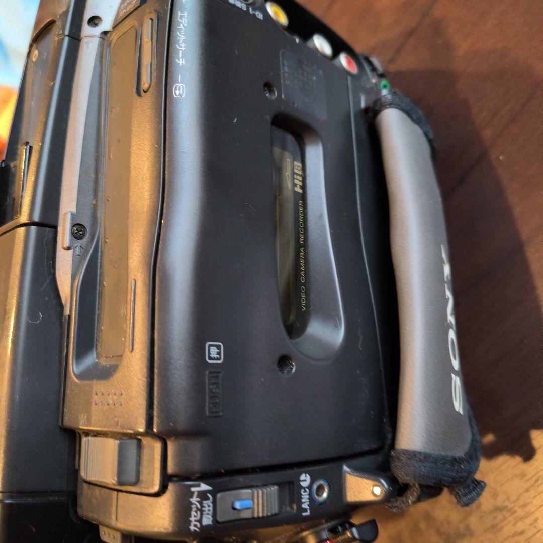 ジャンク品 SONY Hi8ビデオカメラ リモコン・バッテリー付き