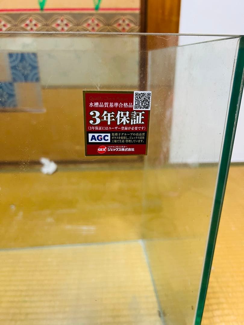 Đ*i様 ガラス水槽 約60cm GEXフィルター付き