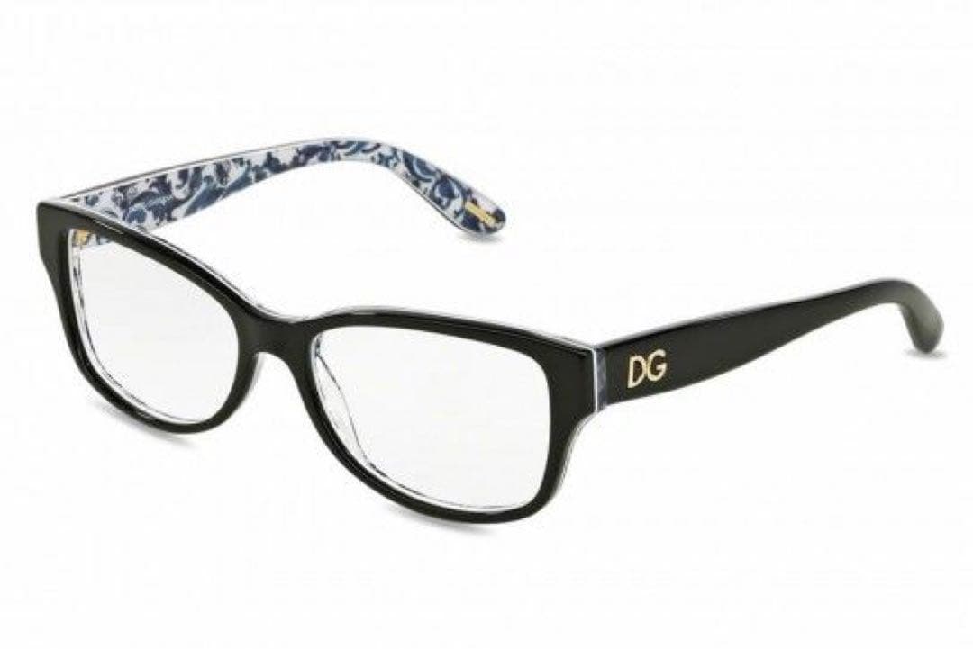 ドルチェ&ガッバーナ ドルガバDOLCE&GABBANA めがねフレーム　花柄