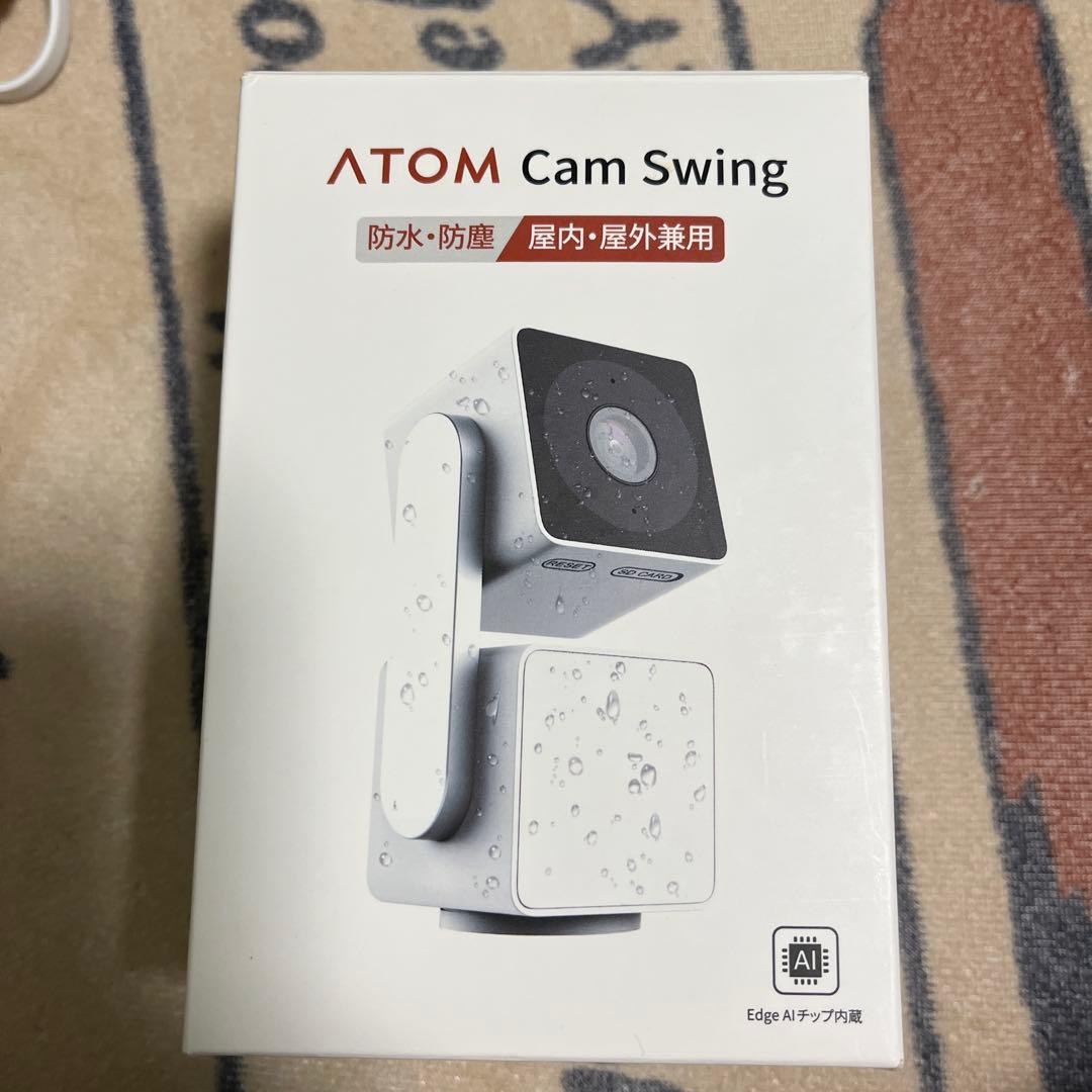 ATOM Cam Swing カメラ 本体と付属品
