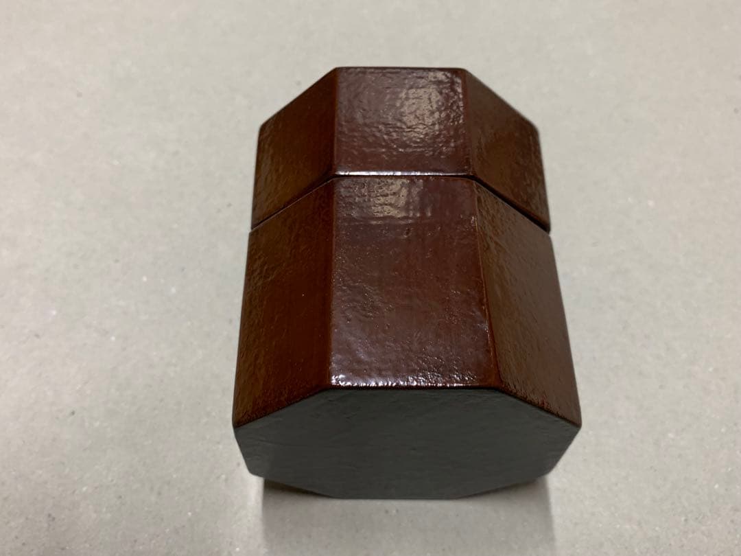 道場宗廣 宗観好 二季鳥 八角茶入 蒔絵 茶器 薄茶器 茶道具