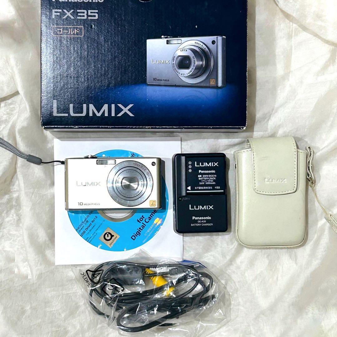 Panasonic パナソニック LUMIX DMC-FX35 ゴールド