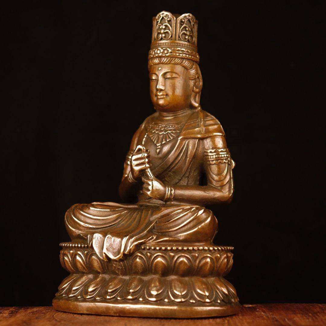 密教大日如来仏像 工芸品 美術品 置物