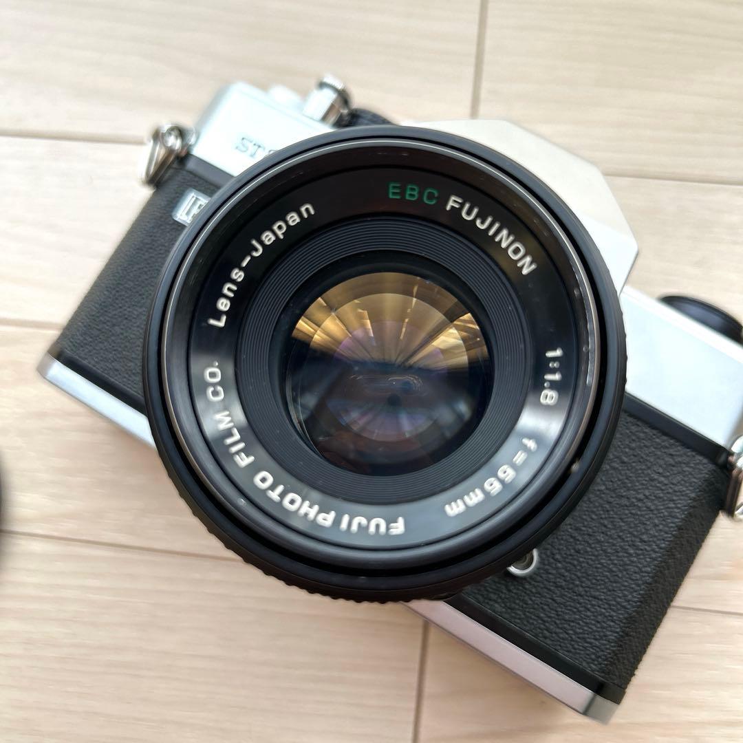 ジャンク FUJICA ST801 レンズ付き フィルムカメラ