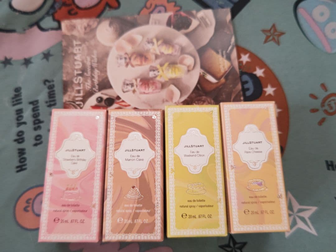 JILL STUART フレグランスセット 4本 各25ml