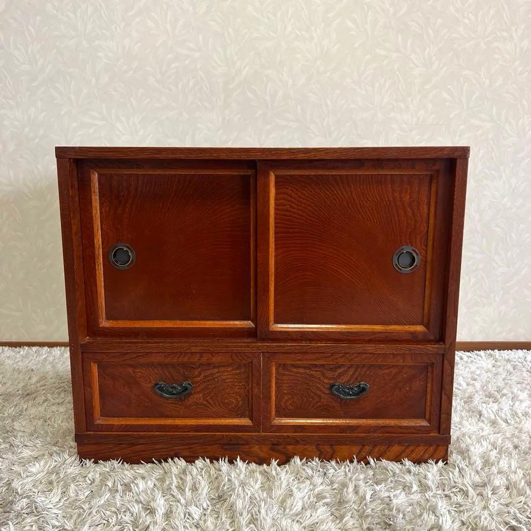 茶箪笥 茶タンス 和ダンス 和箪笥 サイドボード 和家具 時代家具 時代箪笥