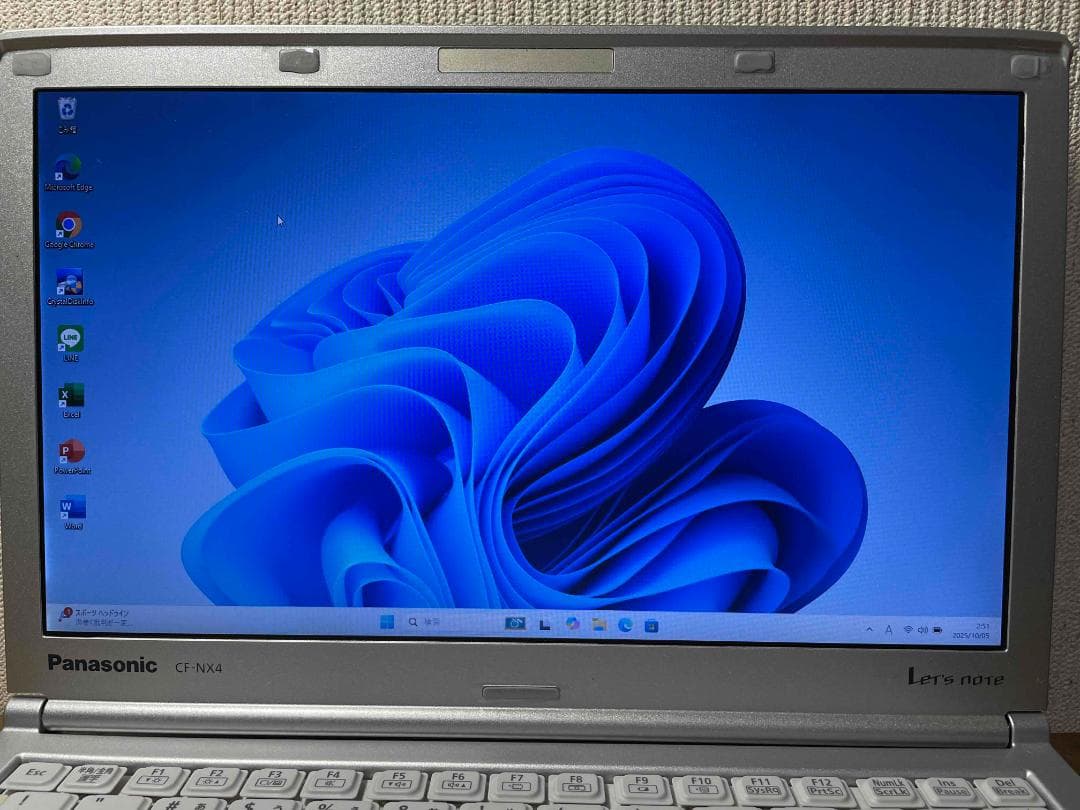 Win11 Office搭載 CF-NX4 メモリ8GB SSD256GB