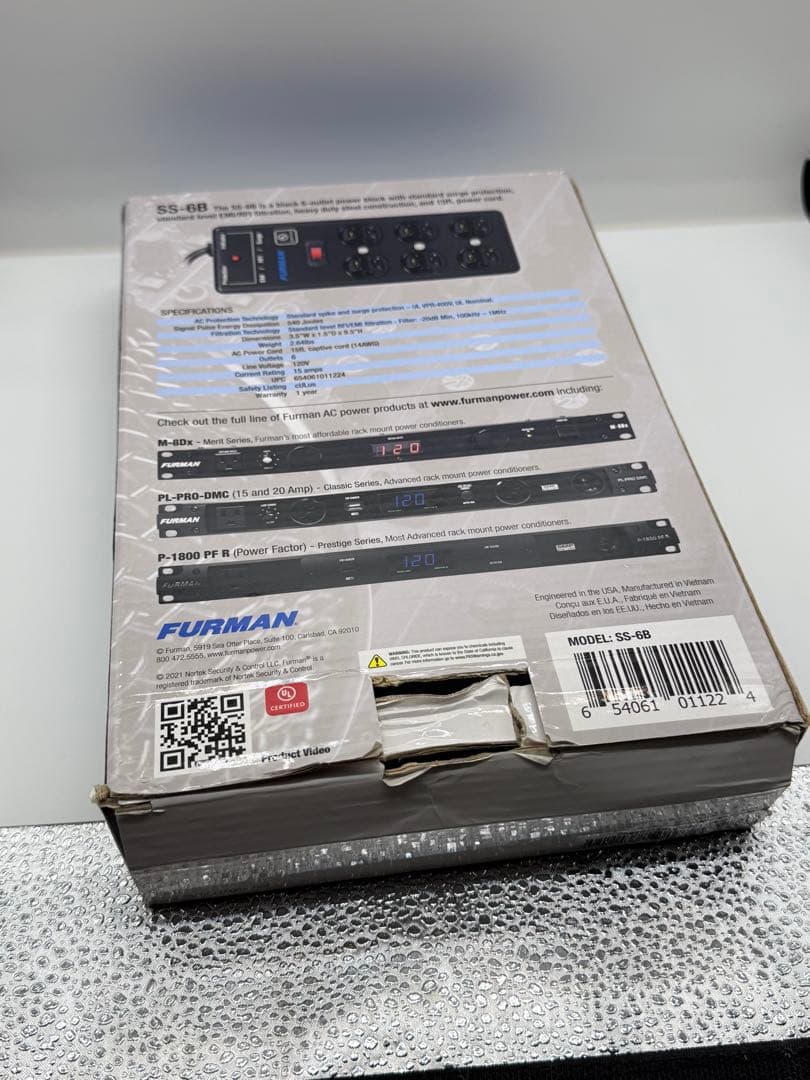 FURMAN SS-6B パワーディストリビューター【新品・未使用】