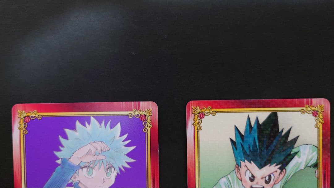 HUNTER×HUNTER 　キルア　ゴン　scfカード アニメイト　ホロ　キラ