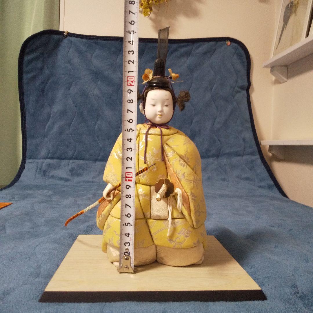 日本人形(木目込人形 高さ約23cm )