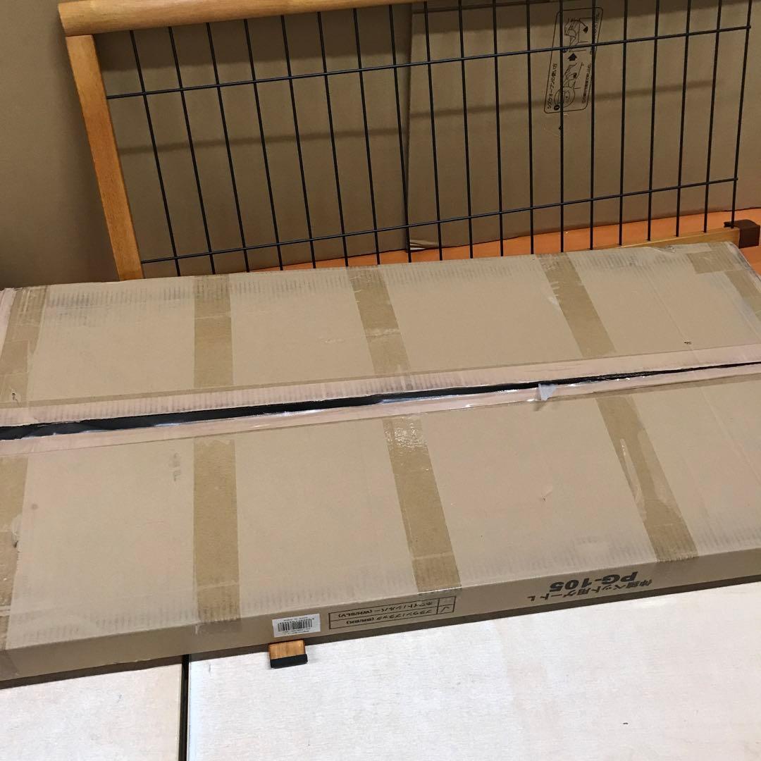 アイリスプラザ ペットゲート ブラウン×ブラック 高さ50cm PG-105