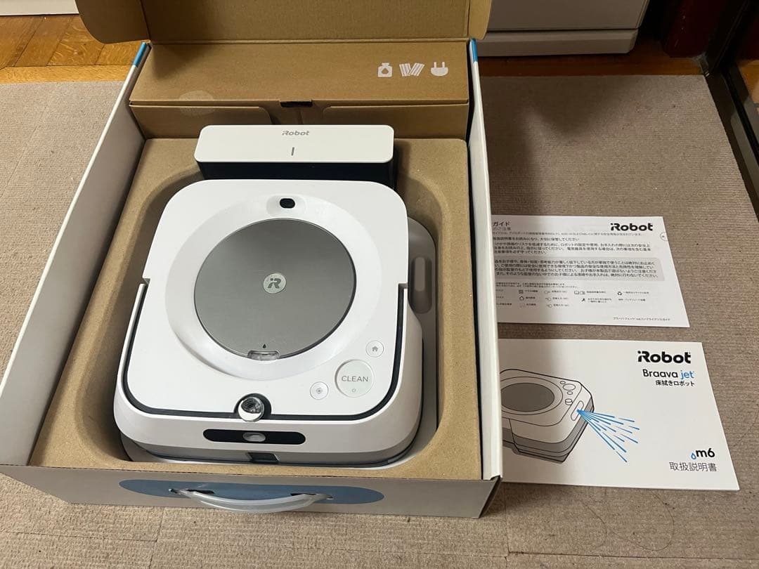 iRobot ブラーバジェット m6 床拭きロボット 動作確認済