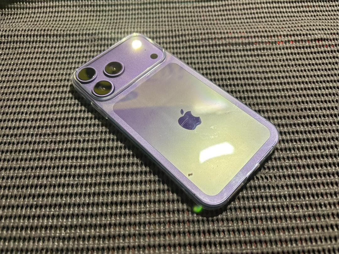 iphoneXR/iphone17PRO Deep Purple外装(限定色)