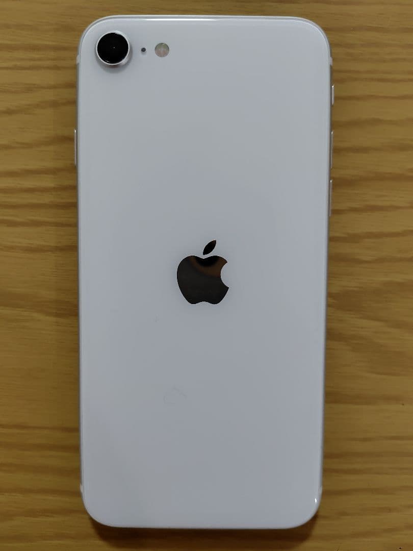 iPhone SE 第2世代 64GB ホワイト SIMフリー キズあり 本体