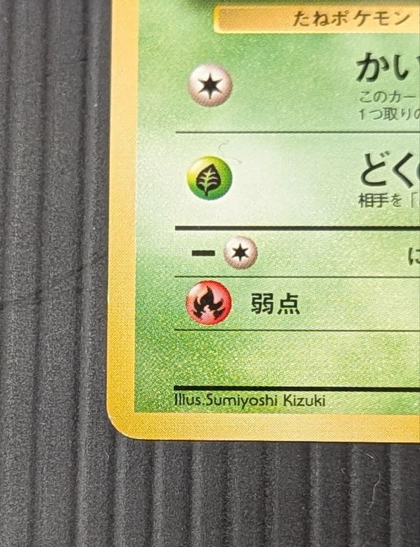 旧裏ポケモンカード フシギダネ 拡張シート マーク無し 初版