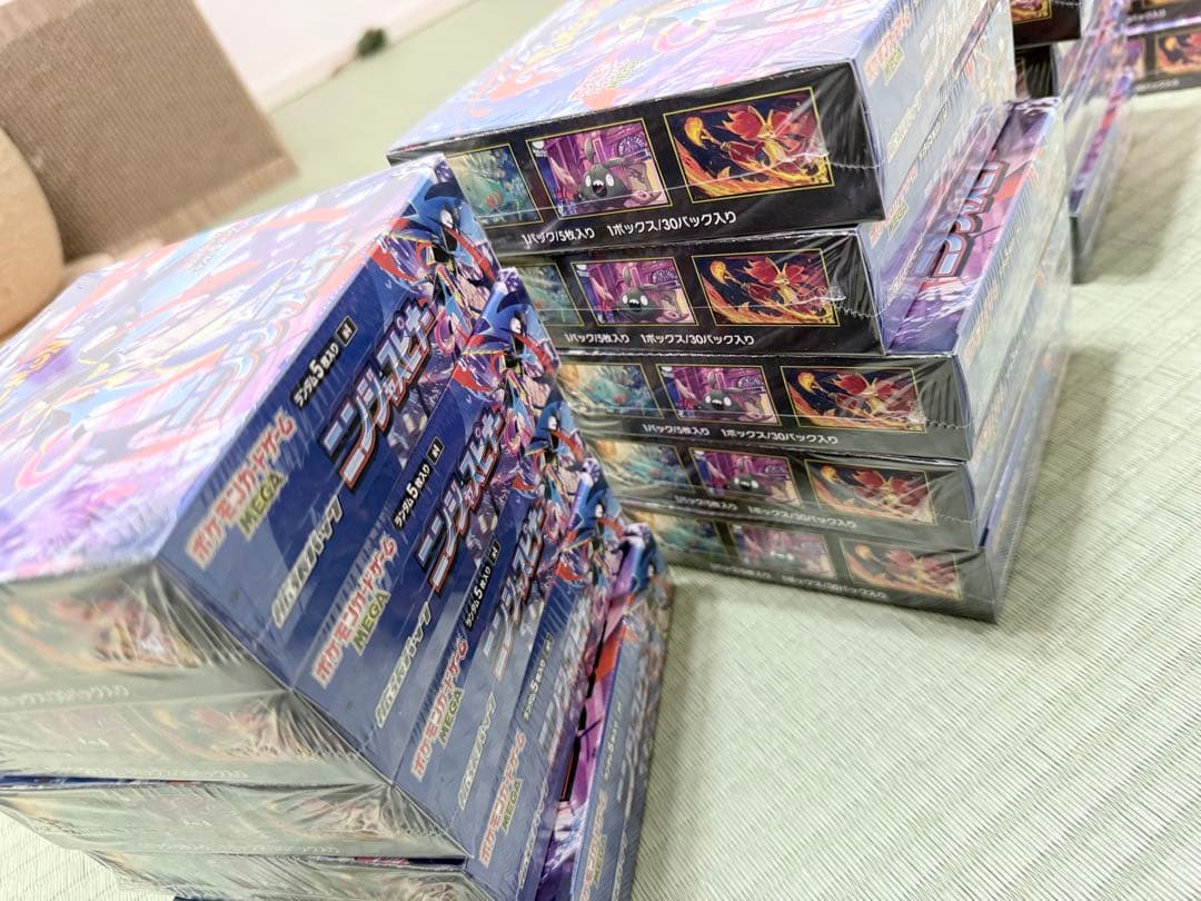 ポケモンカードゲーム ニンジャスピナー☆24BOX☆ シュリンク付き・未開封