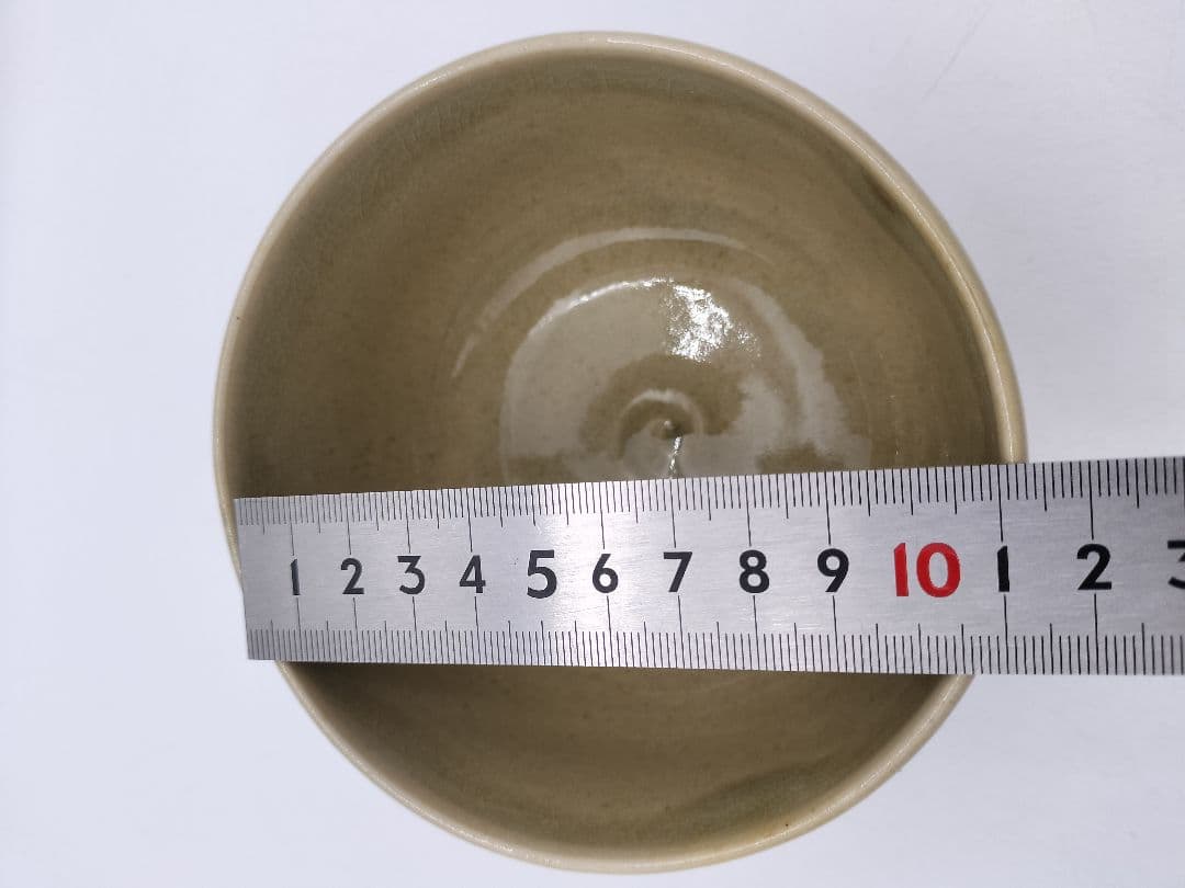 c558 茶碗 虫明焼 曙窯作 木箱 茶道具 古物