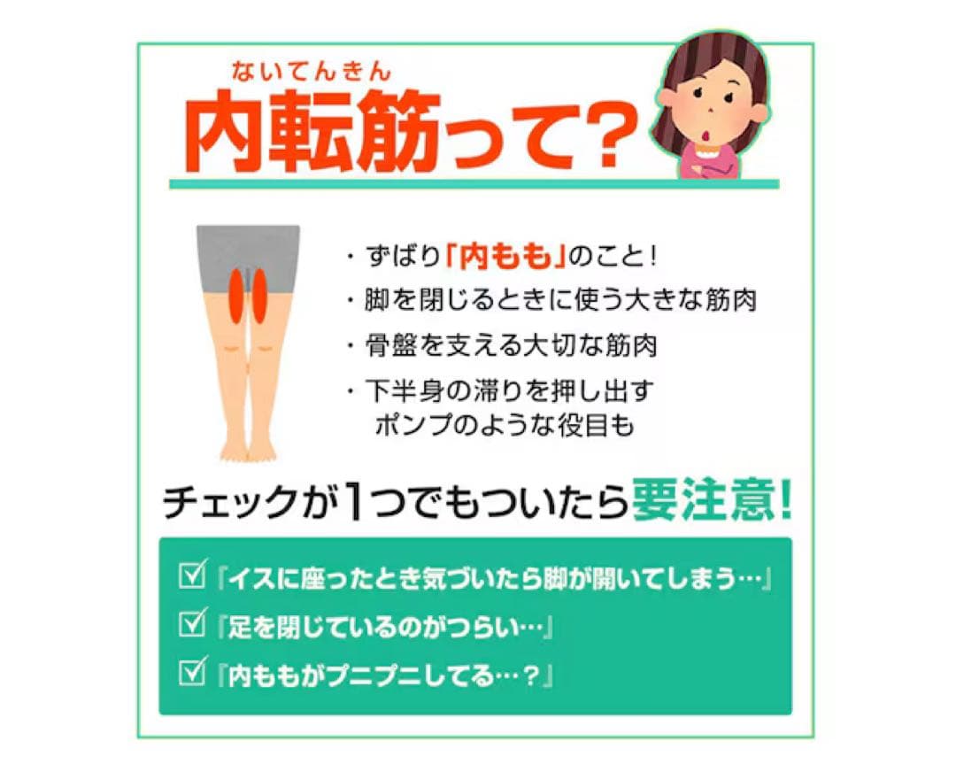 エアロライフ 内転筋コアエクサ 骨盤ケア トレーニング　取扱説明書付き