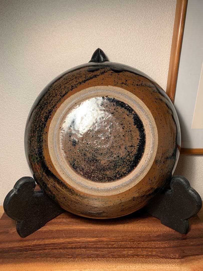 出西窯 古作 約23.5cm 約8寸大鉢 ボウル 島根民藝