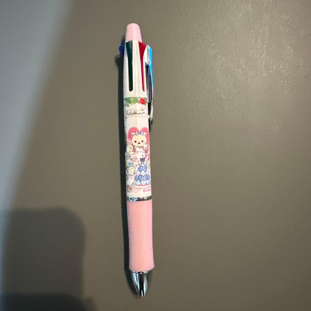 【美品】リラックマ　ドクターグリップ4+1 ボールペン 不思議の国のリラックマ