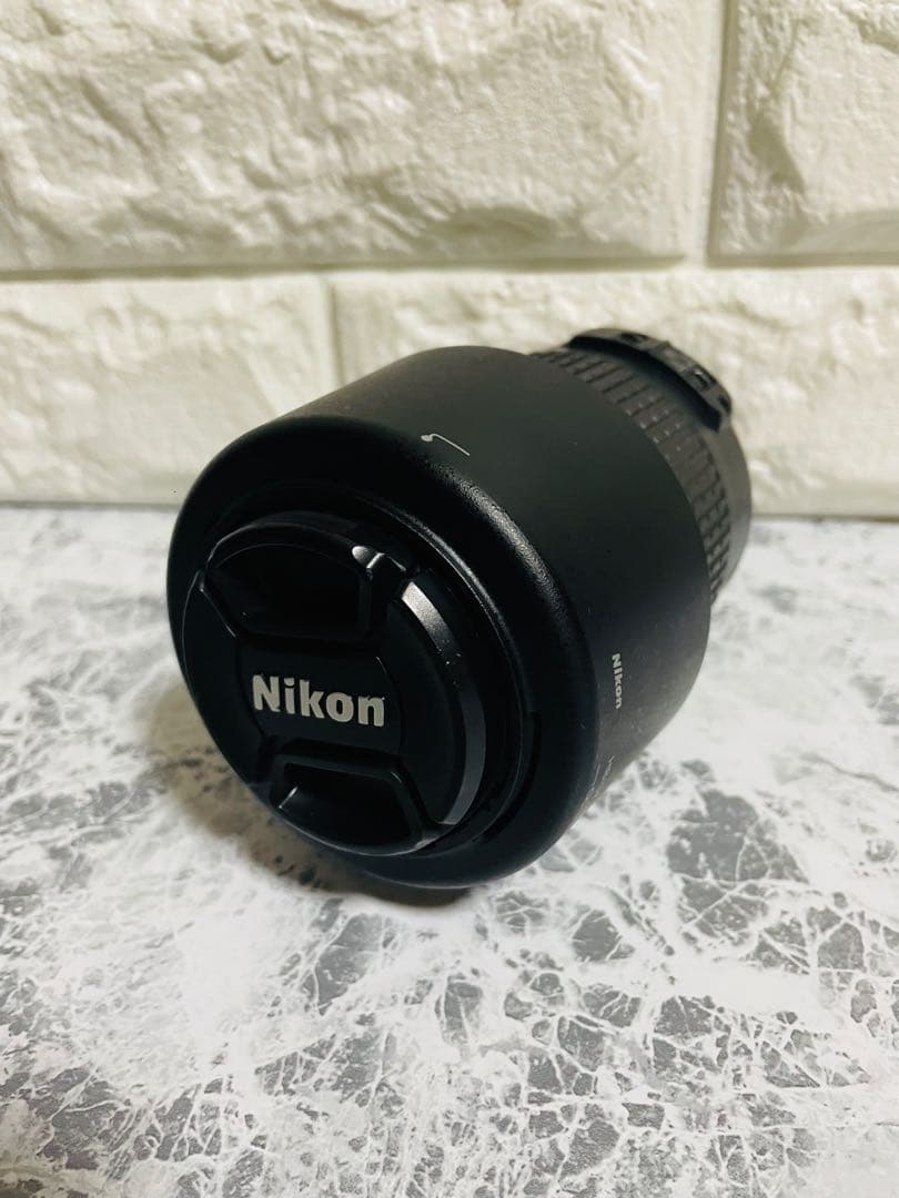 美品 Nikon 55-200mm VR 望遠 フード付