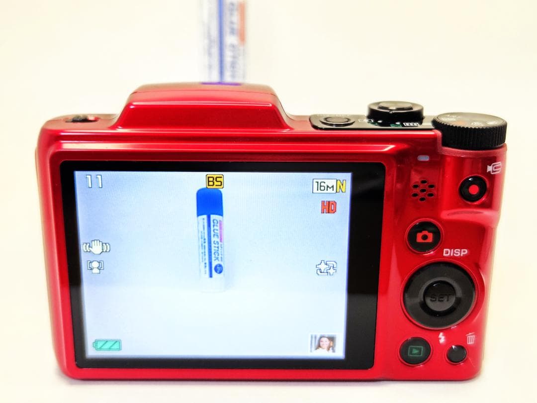 カシオ　CASIO EXILIM EX-H50 レッド《元箱付属・動作確認済み》