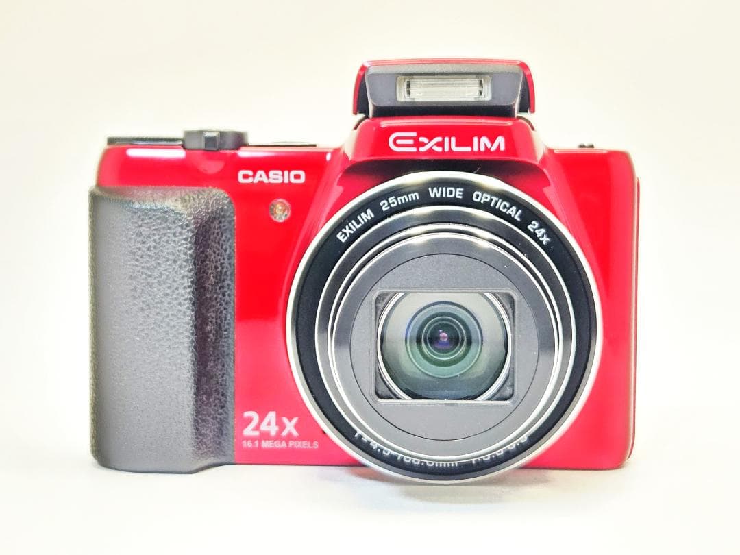 カシオ　CASIO EXILIM EX-H50 レッド《元箱付属・動作確認済み》