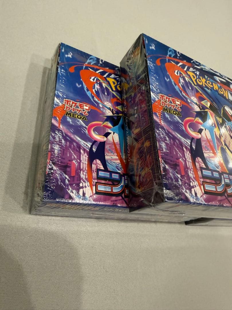 ポケモンカードゲーム ニンジャスピナー　3箱セット　シュリンク付