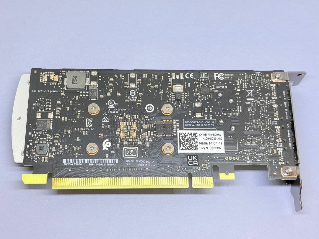 ★DELL純正品★NVIDIA T1000 4GB