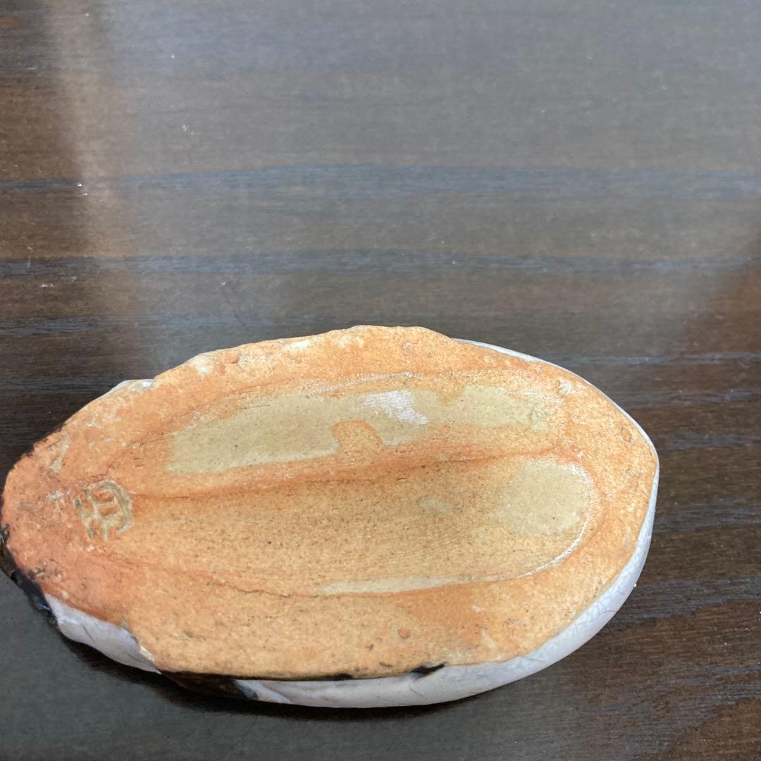 鶴陶器【茶道具香合】