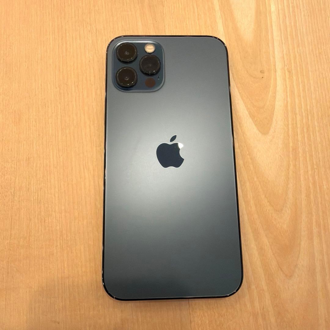 【美品】iPhone 12pro 256G SIMフリー＋液晶保護ガラス2枚付き