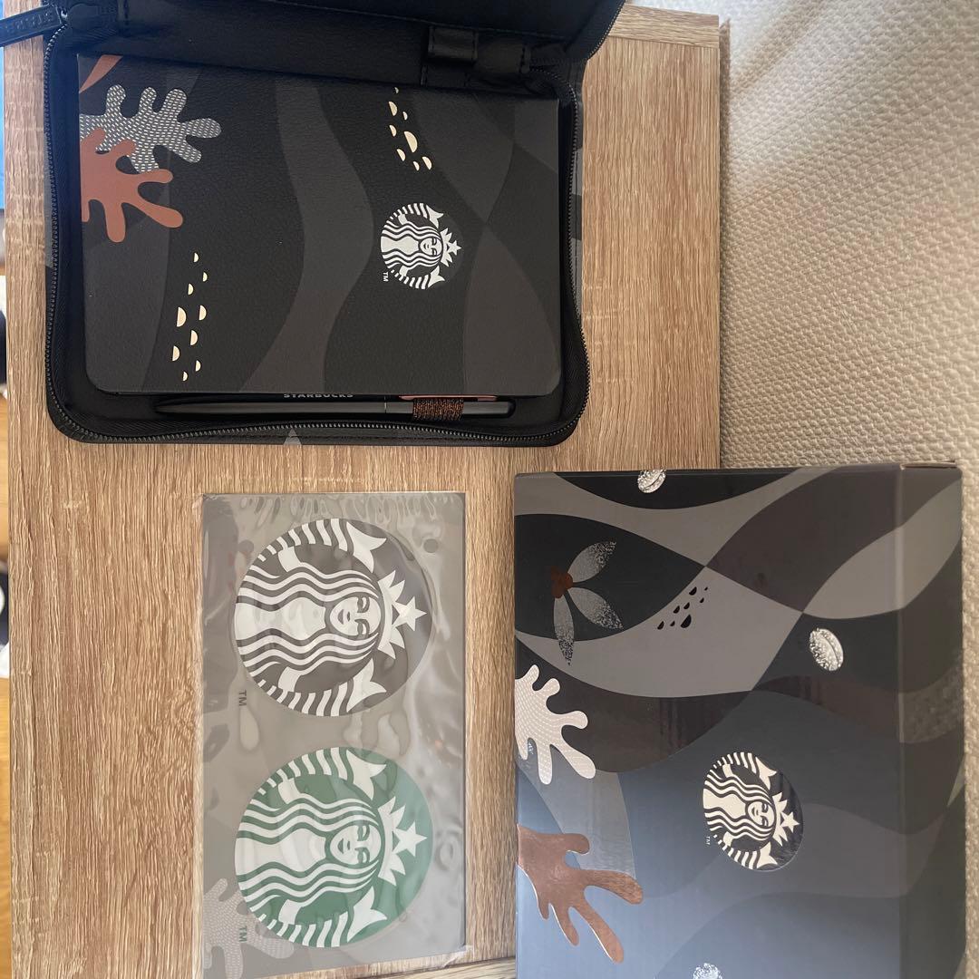 Starbucks 抽象デザイン ファイルケース,