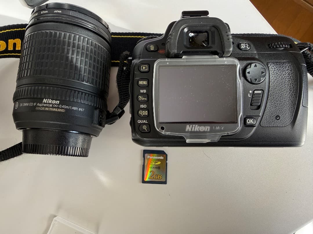 D80 AF-S DX18-135G レンズキット　本体ERRあり