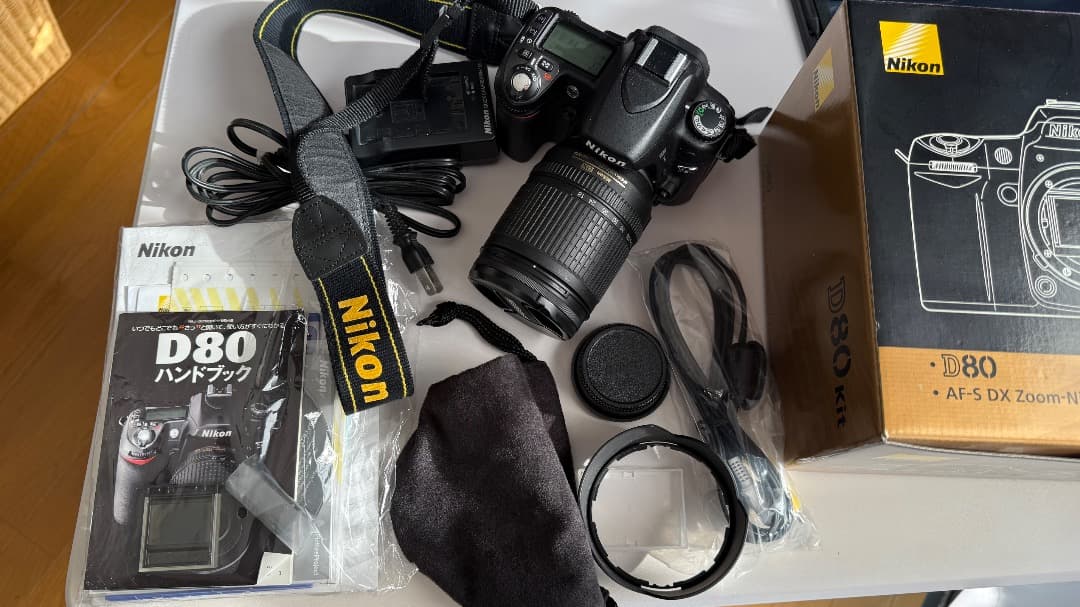 D80 AF-S DX18-135G レンズキット　本体ERRあり