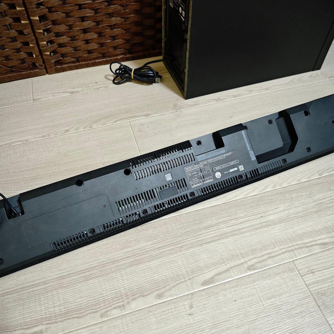 【良品】SONY ホームシアター サウンドバー SA-CT380 リモコン付き