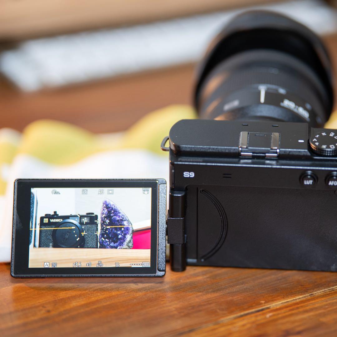 LUMIX S9 ブラック 追加純正バッテリー・SmallRigレザーケース付き