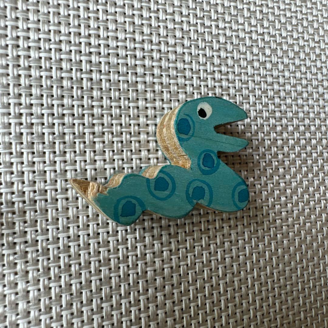 木のおもちゃ 知育玩具 動物 ハンドメイド 中古品