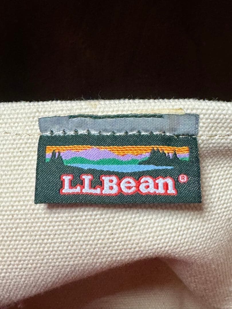 L.L.Bean 桜刺繍 トートバッグ エルエルビーン キャンバストートバック