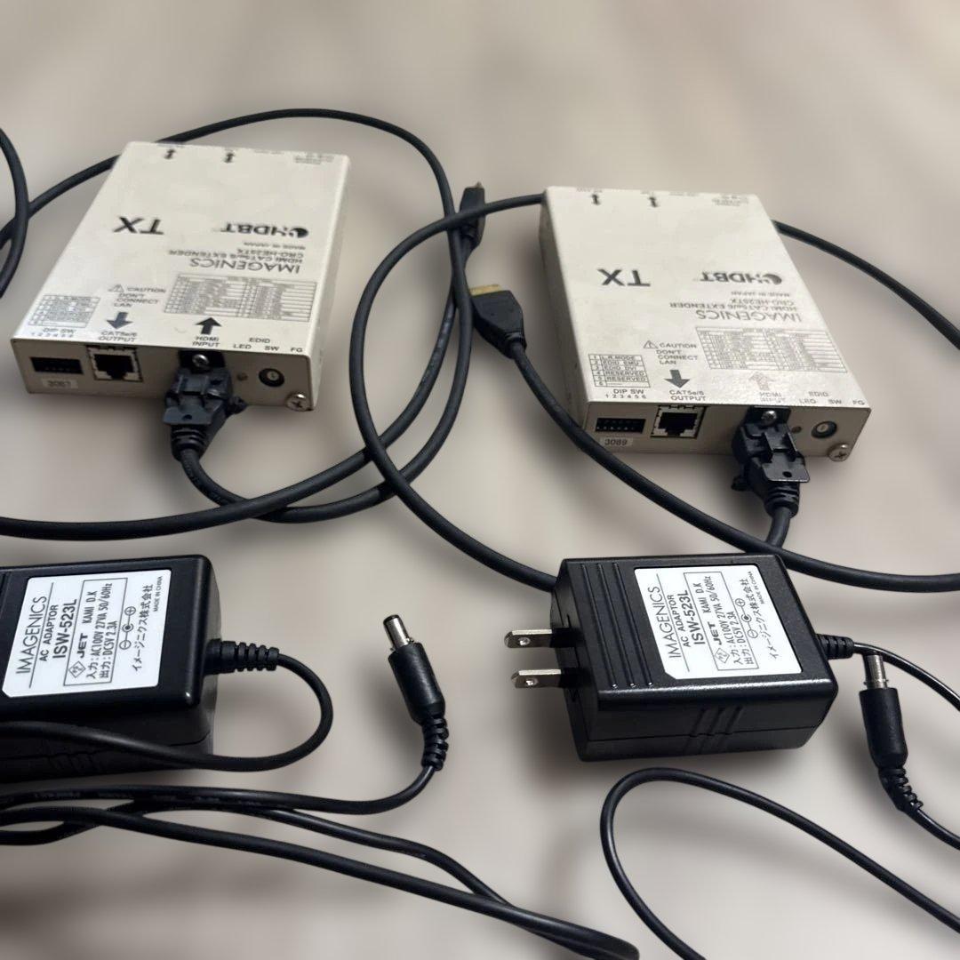 IMAGENICS CRO-HE25TX HDMI CAT5e/6 　3個セット