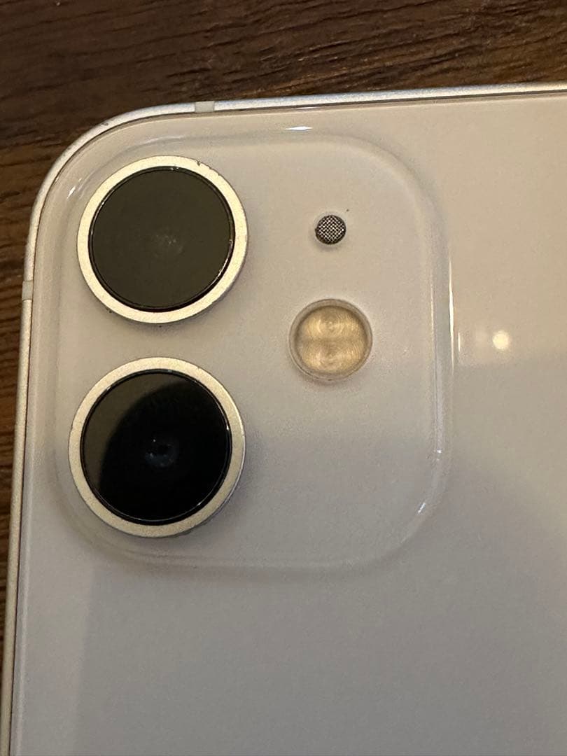 iPhone 12 mini 64GB ホワイト SIMフリー 本体　画面ヒビ