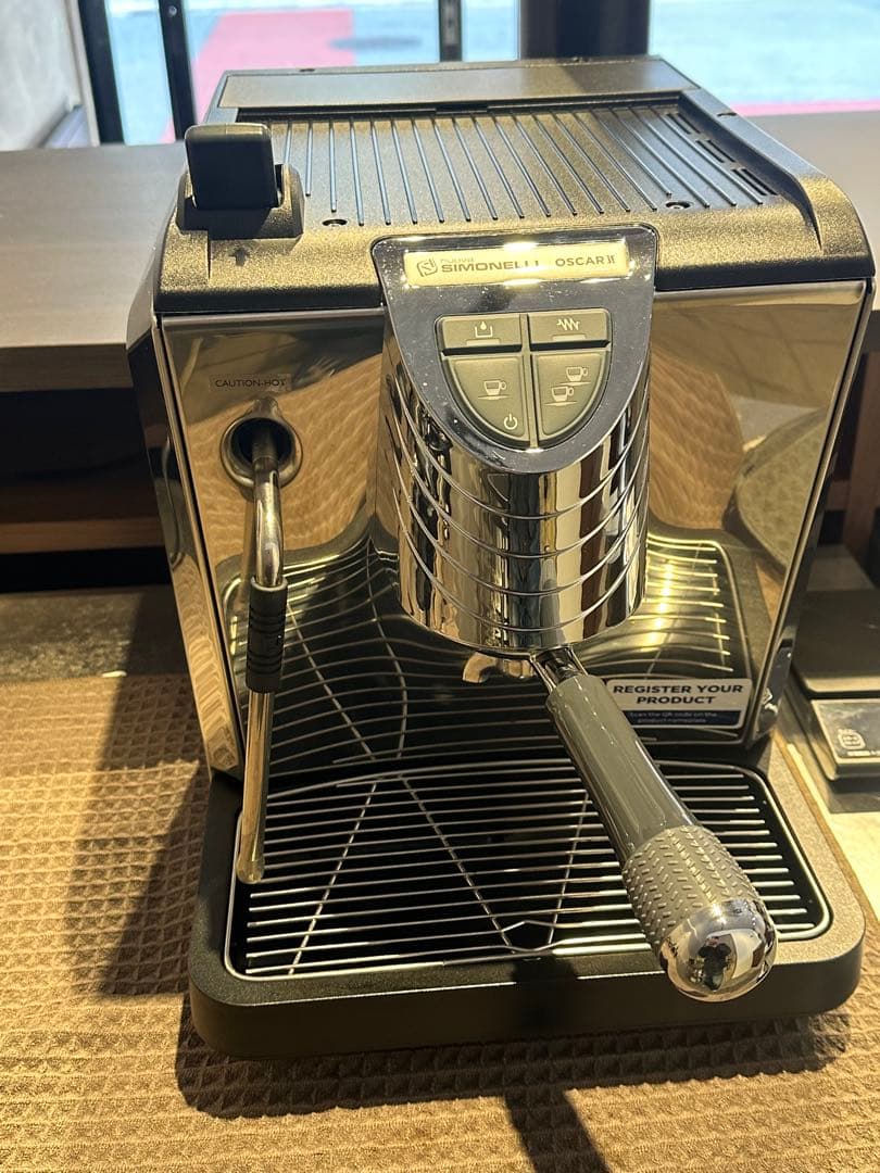 Nuova Simonelli Oscar II エスプレッソマシン シルバー